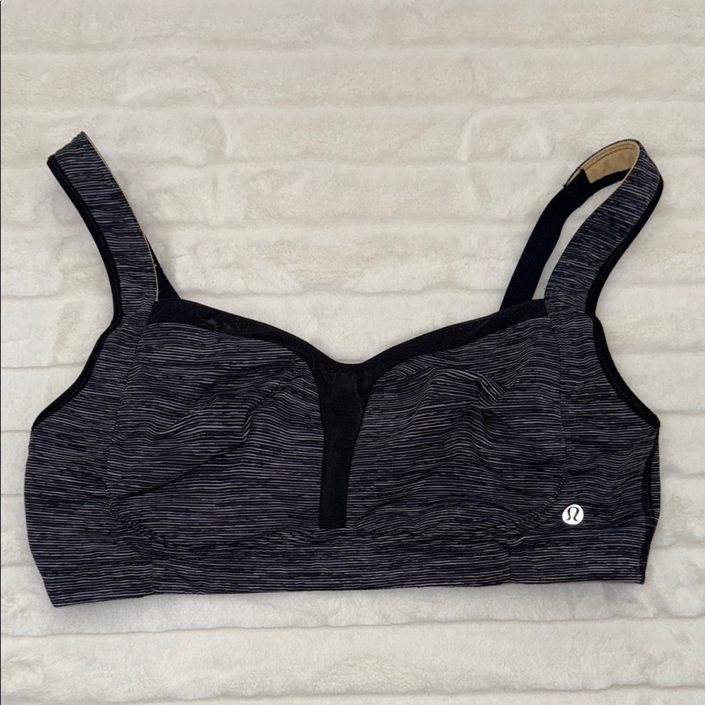 lululemon athletica Black Supportive Sports Bra 38D